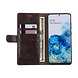 UNIQ Accessory DonkerBruin hoesje Samsung Galaxy S20 Plus - Book Case - PU leather UNIQ Accessory DonkerBruin hoesje Samsung Galaxy S20 Plus - Book Case - PU leather