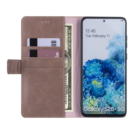 UNIQ Accessory Samsung Galaxy S20 Plus Pink Book type case - PU leather UNIQ Accessory Samsung Galaxy S20 Plus Pink Book type case - PU leather