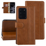 UNIQ Accessory Samsung Galaxy S20 Ultra Marron Book type housse - Faux cuir