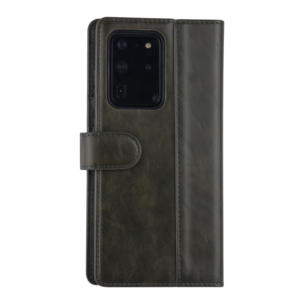 UNIQ Accessory DonkerGroen hoesje Samsung Galaxy S20 Ultra - Book Case - PU leather, foto 3 van 6