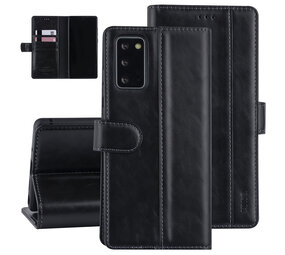 UNIQ Accessory Samsung Galaxy Note 20 Noir Book type housse - Faux cuir UNIQ Accessory Samsung Galaxy Note 20 Noir Book type housse - Faux cuir