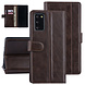 UNIQ Accessory DonkerBruin hoesje Samsung Galaxy Note 20 - Book Case - PU leather UNIQ Accessory DonkerBruin hoesje Samsung Galaxy Note 20 - Book Case - PU leather