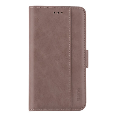 UNIQ Accessory Apple iPhone 12 Mini Pink Book type case - PU leather UNIQ Accessory Apple iPhone 12 Mini Pink Book type case - PU leather