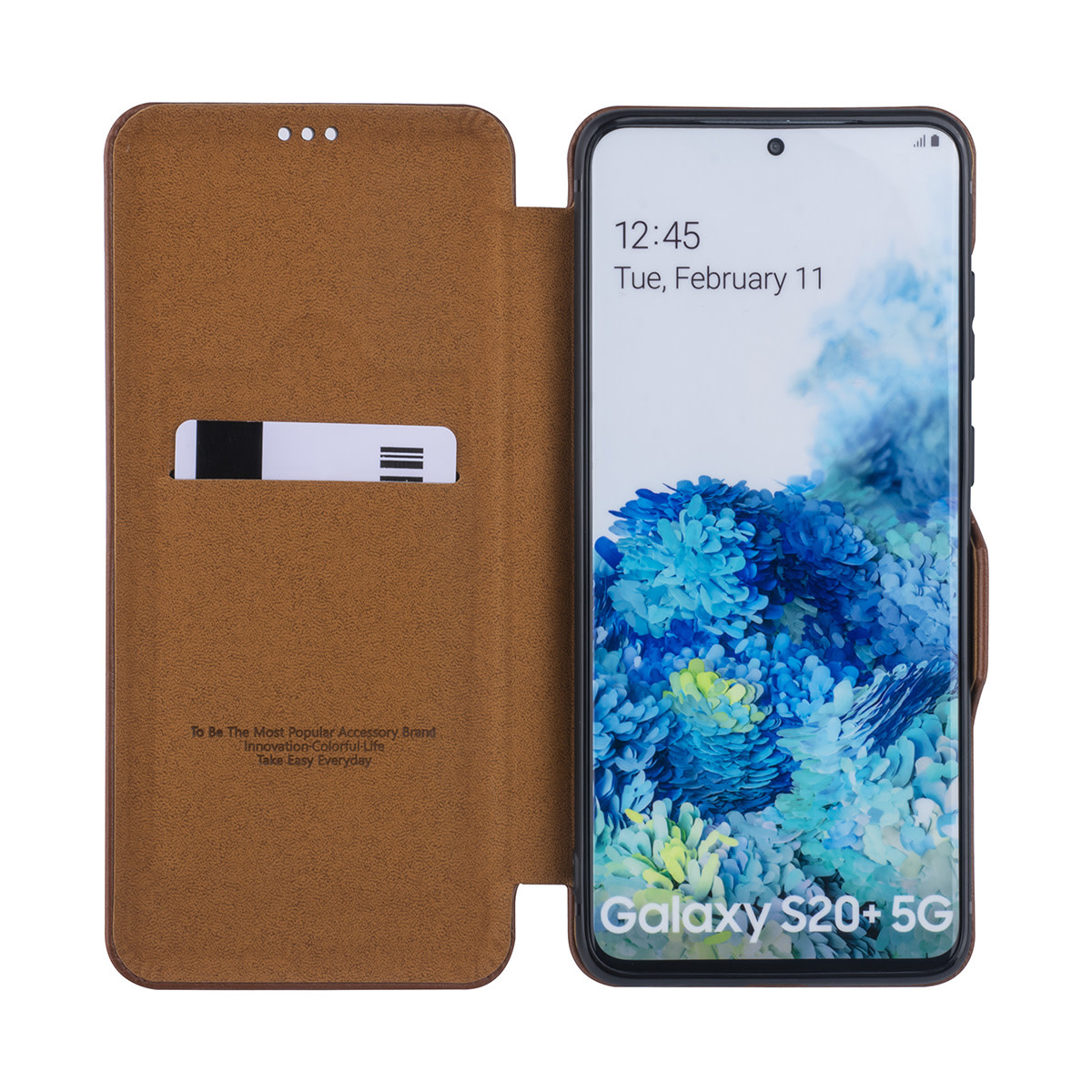 UNIQ Accessory UNIQ Accessory Samsung Galaxy S20 Plus Book Case hoesje - Bruin, foto 2 van 6