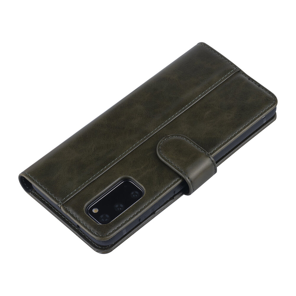 UNIQ Accessory Samsung Galaxy S20 Dunkelgrün Book-Case hul - PU-Leder UNIQ Accessory Samsung Galaxy S20 Dunkelgrün Book-Case hul - PU-Leder