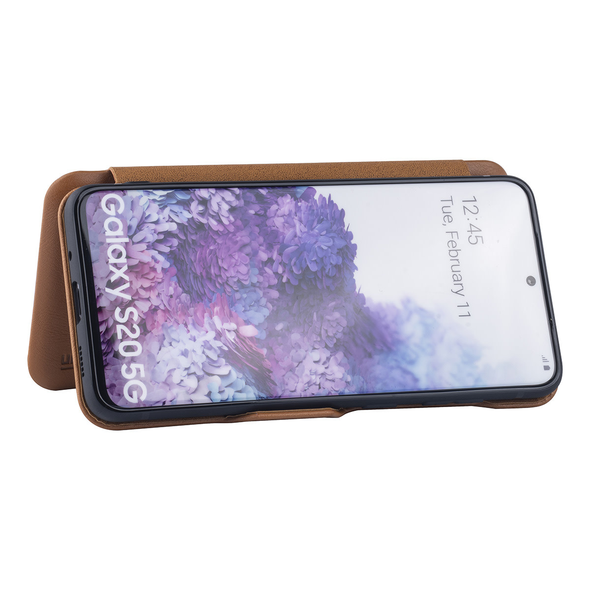 UNIQ Accessory UNIQ Accessory Samsung Galaxy S20 Book Case hoesje - Licht Bruin, foto 3 van 6