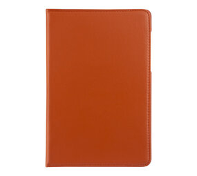 Galaxy Tab Hoesjes Tab S6 Orange Book Case Tablet - PU