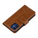 UNIQ Accessory Apple iPhone 12 Mini Marron Book type housse - Faux cuir UNIQ Accessory Apple iPhone 12 Mini Marron Book type housse - Faux cuir