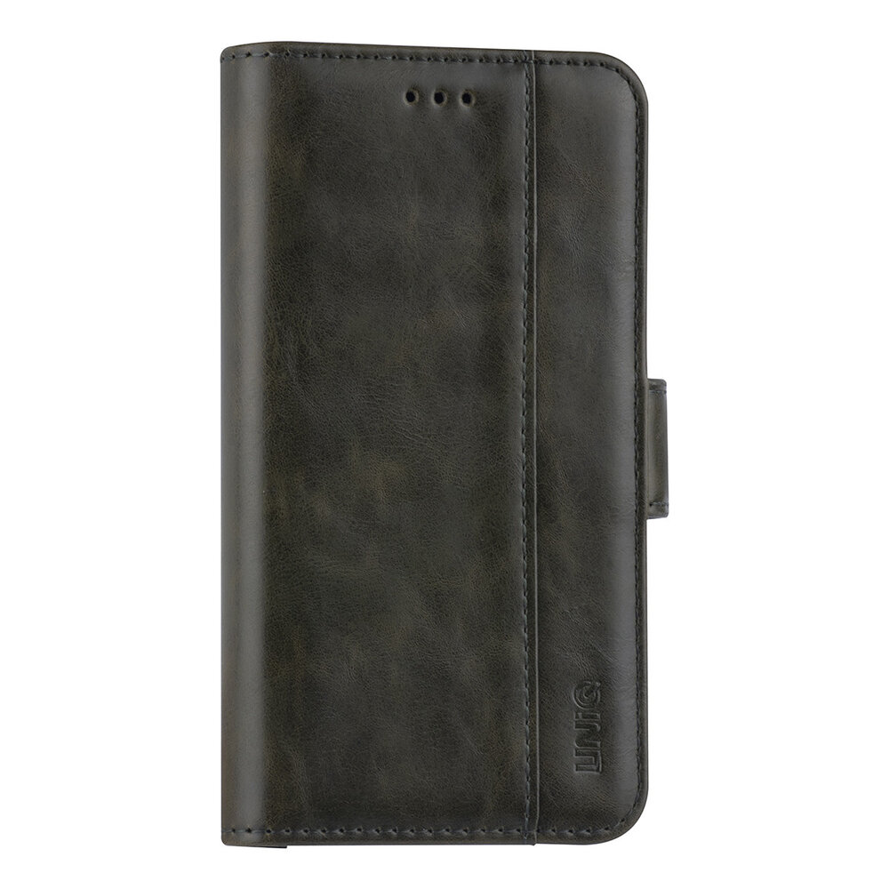 UNIQ Accessory Apple iPhone 12 Mini Vert foncé Book type housse - Faux cuir UNIQ Accessory Apple iPhone 12 Mini Vert foncé Book type housse - Faux cuir