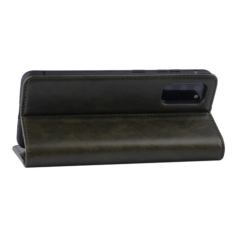 UNIQ Accessory Samsung Galaxy S20 Dunkelgrün Book-Case hul - PU-Leder UNIQ Accessory Samsung Galaxy S20 Dunkelgrün Book-Case hul - PU-Leder