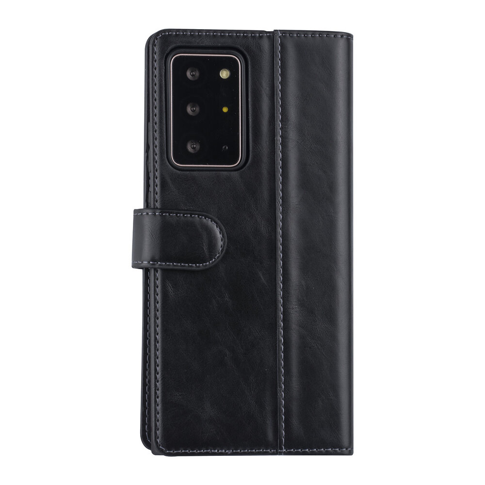 UNIQ Accessory Samsung Galaxy Note 20 Ultra Black Book type case - PU leather UNIQ Accessory Samsung Galaxy Note 20 Ultra Black Book type case - PU leather