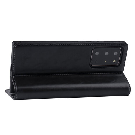 UNIQ Accessory Zwart hoesje Samsung Galaxy Note 20 Ultra - Book Case - PU leather UNIQ Accessory Zwart hoesje Samsung Galaxy Note 20 Ultra - Book Case - PU leather
