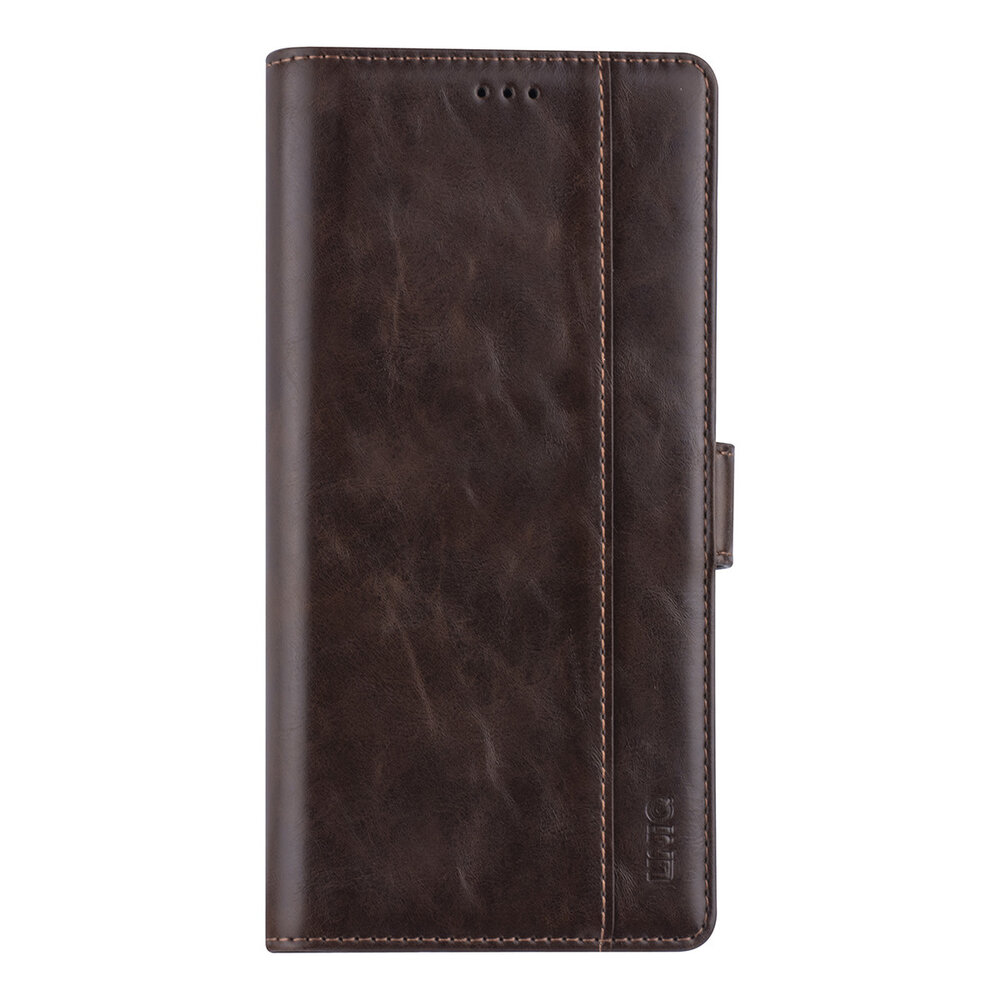 UNIQ Accessory Samsung Galaxy Note 20 Ultra Marron foncé Book type housse - Faux cuir UNIQ Accessory Samsung Galaxy Note 20 Ultra Marron foncé Book type housse - Faux cuir
