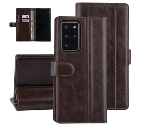 UNIQ Accessory Samsung Galaxy Note 20 Ultra Dark Brown Book type case - PU leather UNIQ Accessory Samsung Galaxy Note 20 Ultra Dark Brown Book type case - PU leather