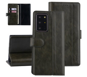 UNIQ Accessory DonkerGroen hoesje Samsung Galaxy Note 20 Ultra - Book Case - PU leather UNIQ Accessory DonkerGroen hoesje Samsung Galaxy Note 20 Ultra - Book Case - PU leather