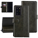 UNIQ Accessory Samsung Galaxy Note 20 Ultra Vert foncé Book type housse - Faux cuir UNIQ Accessory Samsung Galaxy Note 20 Ultra Vert foncé Book type housse - Faux cuir