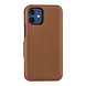 UNIQ Accessory UNIQ Accessory LichtBruin hoesje iPhone 12 Mini - Book Case UNIQ Accessory UNIQ Accessory LichtBruin hoesje iPhone 12 Mini - Book Case