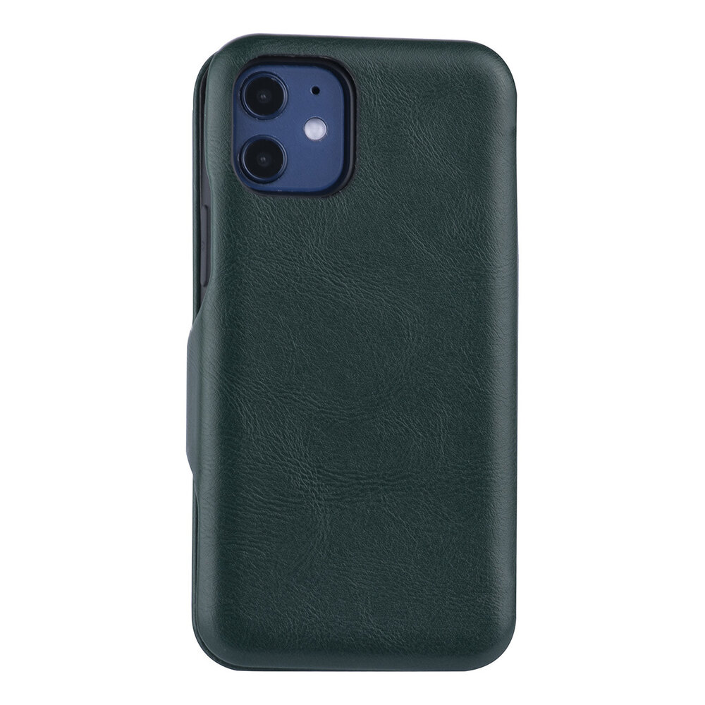 UNIQ Accessory Apple iPhone 12 Mini Grün Book-Case hul - Kartenhalter UNIQ Accessory Apple iPhone 12 Mini Grün Book-Case hul - Kartenhalter