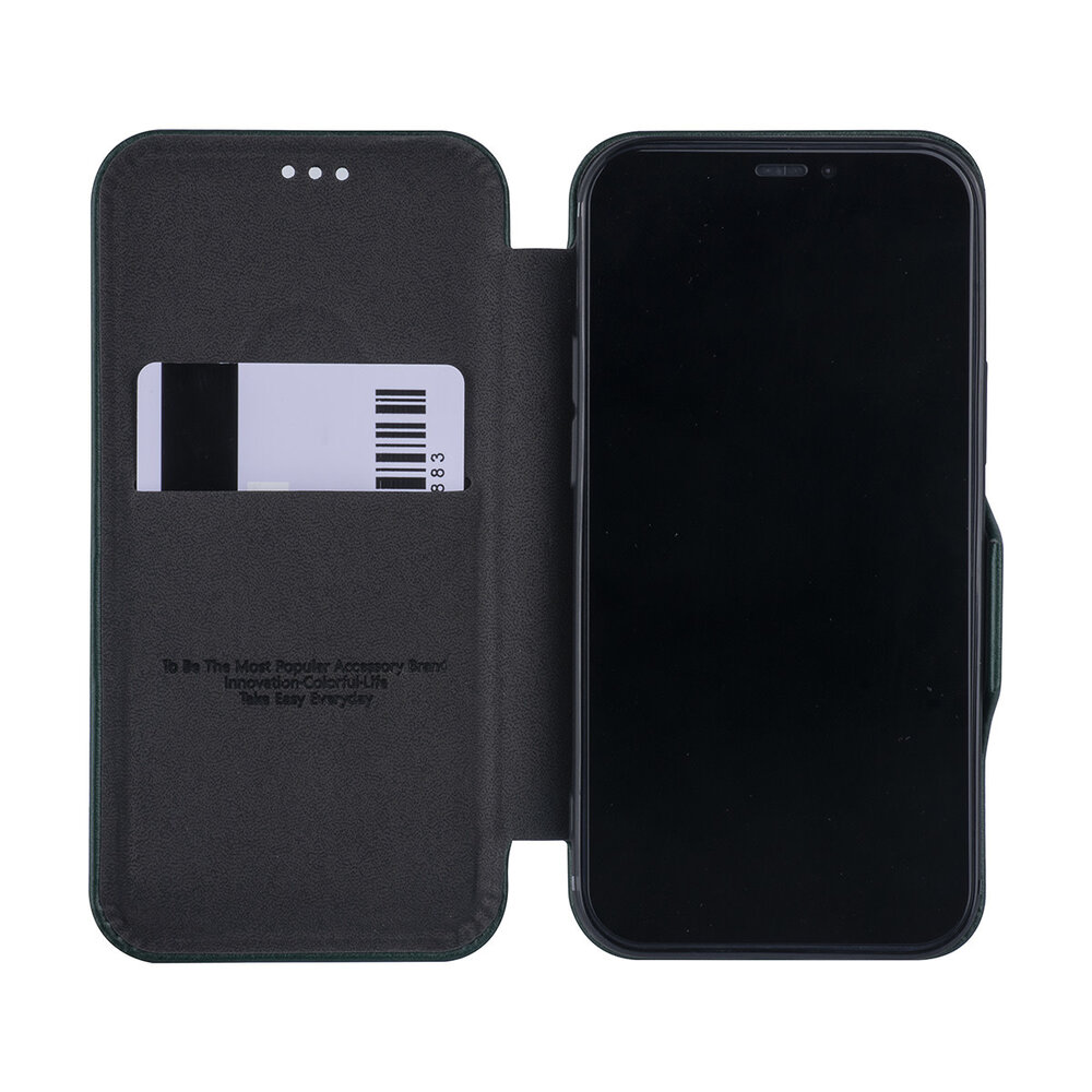 UNIQ Accessory Apple iPhone 12 Mini Vert Book type housse - Titulaire de la carte UNIQ Accessory Apple iPhone 12 Mini Vert Book type housse - Titulaire de la carte