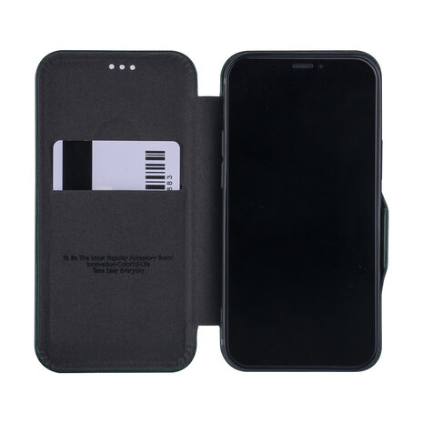 UNIQ Accessory Apple iPhone 12 Mini Vert Book type housse - Titulaire de la carte UNIQ Accessory Apple iPhone 12 Mini Vert Book type housse - Titulaire de la carte