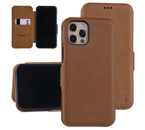 UNIQ Accessory Apple iPhone 12 - 12 Pro Brun clair Book type housse - Titulaire de la carte UNIQ Accessory Apple iPhone 12 - 12 Pro Brun clair Book type housse - Titulaire de la carte