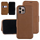 UNIQ Accessory Apple iPhone 12 - 12 Pro Light Brown Book type case - Card Holder UNIQ Accessory Apple iPhone 12 - 12 Pro Light Brown Book type case - Card Holder