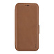 UNIQ Accessory Apple iPhone 12 - 12 Pro Light Brown Book type case - Card Holder UNIQ Accessory Apple iPhone 12 - 12 Pro Light Brown Book type case - Card Holder