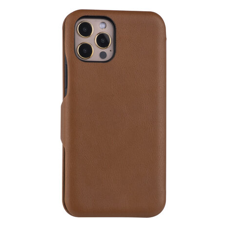 UNIQ Accessory Apple iPhone 12 - 12 Pro Hellbraun Book-Case hul - Kartenhalter UNIQ Accessory Apple iPhone 12 - 12 Pro Hellbraun Book-Case hul - Kartenhalter