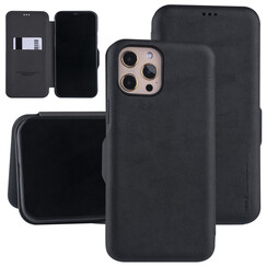 UNIQ Accessory Zwart hoesje iPhone 12 Pro Max - Book Case