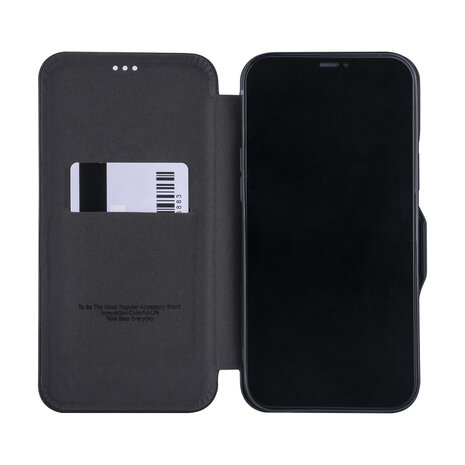 UNIQ Accessory Apple iPhone 12 Pro Max Noir Book type housse - Titulaire de la carte UNIQ Accessory Apple iPhone 12 Pro Max Noir Book type housse - Titulaire de la carte