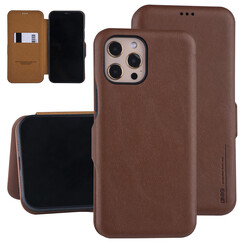Apple iPhone 12 Pro Max Braun Book-Case hul - Kartenhalter