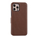 UNIQ Accessory UNIQ Accessory Bruin hoesje iPhone 12 Pro Max - Book Case UNIQ Accessory UNIQ Accessory Bruin hoesje iPhone 12 Pro Max - Book Case