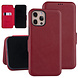 UNIQ Accessory UNIQ Accessory Rood hoesje iPhone 12 Pro Max - Book Case UNIQ Accessory UNIQ Accessory Rood hoesje iPhone 12 Pro Max - Book Case