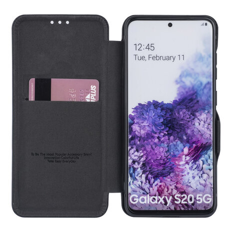 UNIQ Accessory Samsung Galaxy S20 Schwarz Book-Case hul - Kartenhalter UNIQ Accessory Samsung Galaxy S20 Schwarz Book-Case hul - Kartenhalter