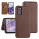 UNIQ Accessory UNIQ Accessory Samsung Galaxy S20 Book Case hoesje - Bruin UNIQ Accessory UNIQ Accessory Samsung Galaxy S20 Book Case hoesje - Bruin
