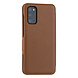 UNIQ Accessory UNIQ Accessory Samsung Galaxy S20 Book Case hoesje - Licht Bruin UNIQ Accessory UNIQ Accessory Samsung Galaxy S20 Book Case hoesje - Licht Bruin