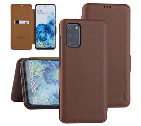 UNIQ Accessory Samsung Galaxy S20 Plus Brown Book type case - Card Holder UNIQ Accessory Samsung Galaxy S20 Plus Brown Book type case - Card Holder
