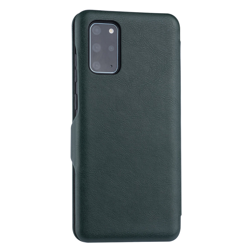 UNIQ Accessory UNIQ Accessory Samsung Galaxy S20 Plus Book Case hoesje - Groen UNIQ Accessory UNIQ Accessory Samsung Galaxy S20 Plus Book Case hoesje - Groen