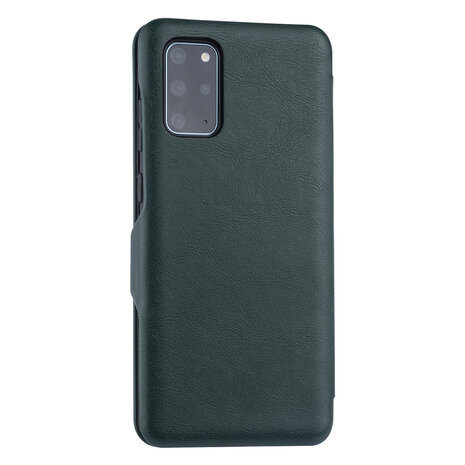 UNIQ Accessory UNIQ Accessory Samsung Galaxy S20 Plus Book Case hoesje - Groen UNIQ Accessory UNIQ Accessory Samsung Galaxy S20 Plus Book Case hoesje - Groen