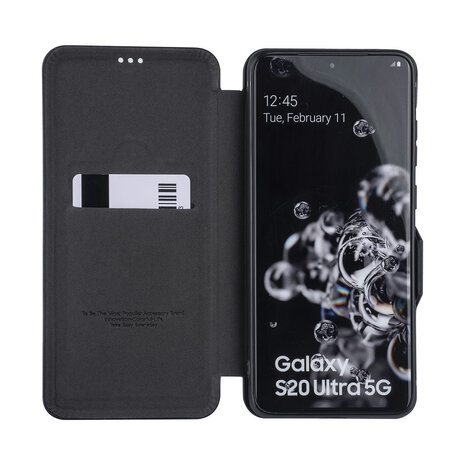 UNIQ Accessory Samsung Galaxy S20 Ultra Noir Book type housse - Titulaire de la carte UNIQ Accessory Samsung Galaxy S20 Ultra Noir Book type housse - Titulaire de la carte