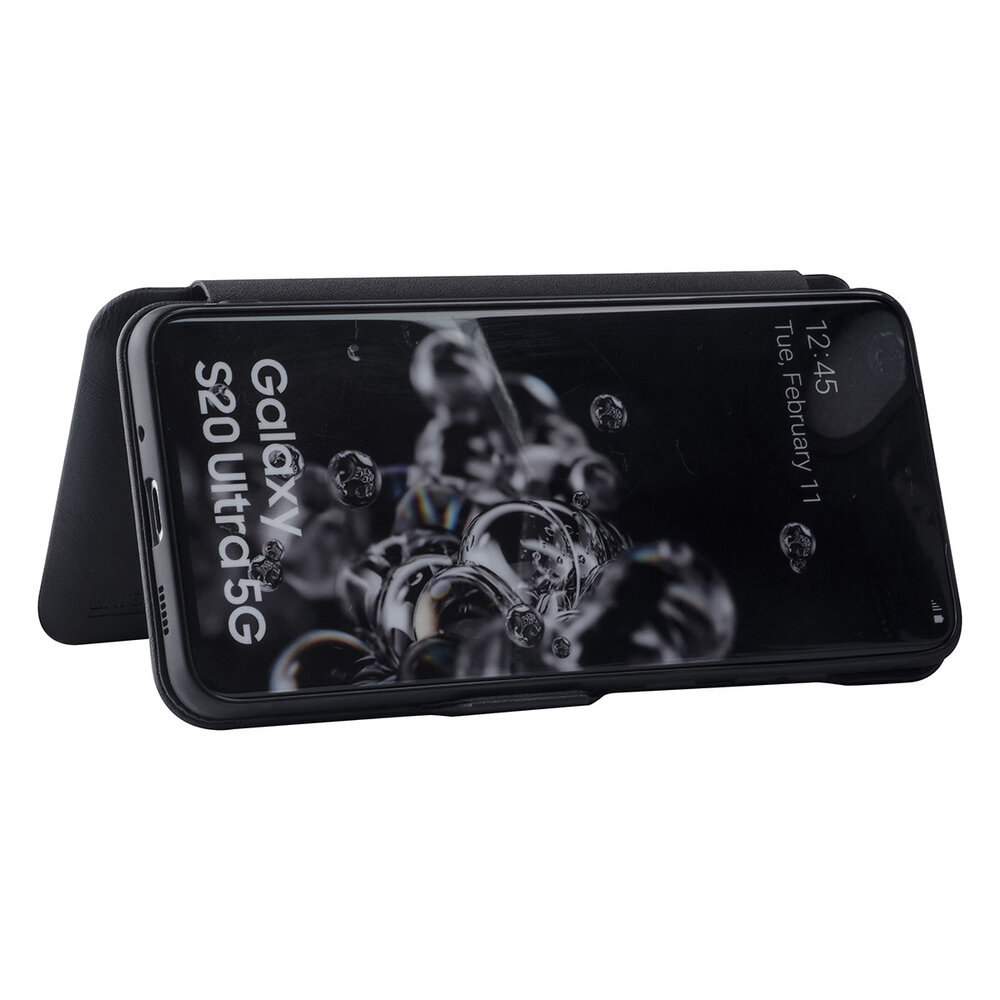 UNIQ Accessory Samsung Galaxy S20 Ultra Noir Book type housse - Titulaire de la carte UNIQ Accessory Samsung Galaxy S20 Ultra Noir Book type housse - Titulaire de la carte