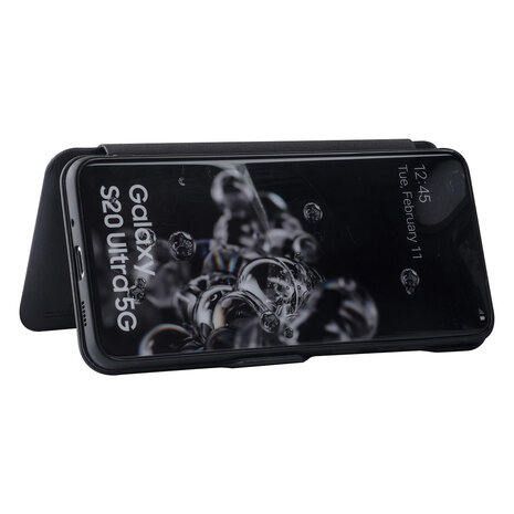 UNIQ Accessory Samsung Galaxy S20 Ultra Noir Book type housse - Titulaire de la carte UNIQ Accessory Samsung Galaxy S20 Ultra Noir Book type housse - Titulaire de la carte