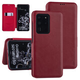 UNIQ Accessory Samsung Galaxy S20 Ultra Rouge Book type housse - Titulaire de la carte