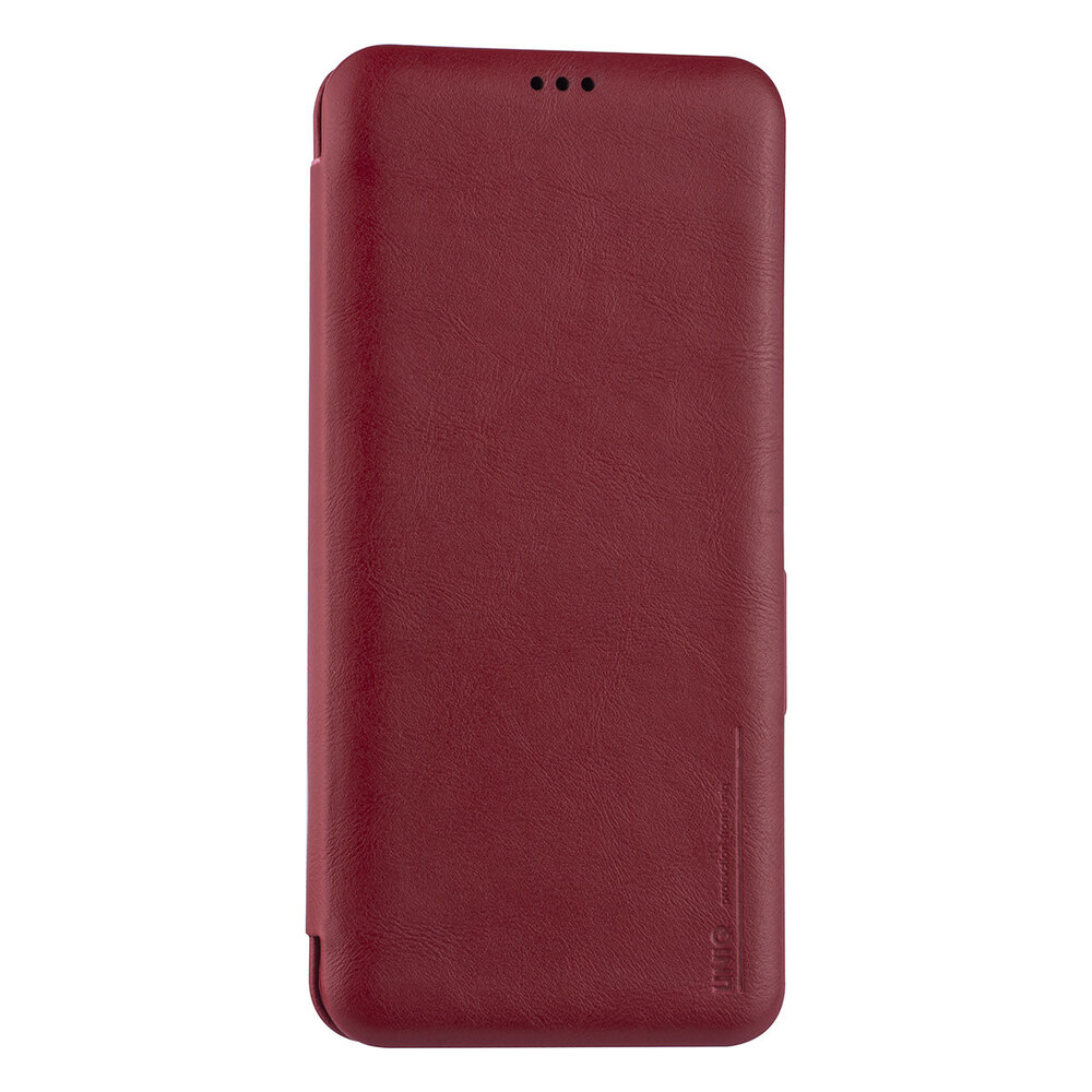 UNIQ Accessory UNIQ Accessory Samsung Galaxy S20 Ultra Book Case hoesje - Rood UNIQ Accessory UNIQ Accessory Samsung Galaxy S20 Ultra Book Case hoesje - Rood