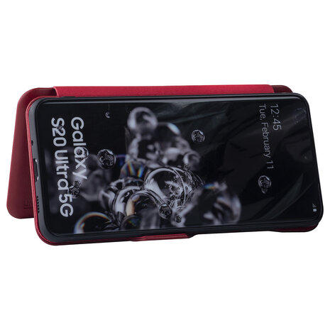 UNIQ Accessory Samsung Galaxy S20 Ultra Rot Book-Case hul - Kartenhalter UNIQ Accessory Samsung Galaxy S20 Ultra Rot Book-Case hul - Kartenhalter
