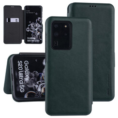 Samsung Galaxy S20 Ultra Vert Book type housse - Titulaire de la carte