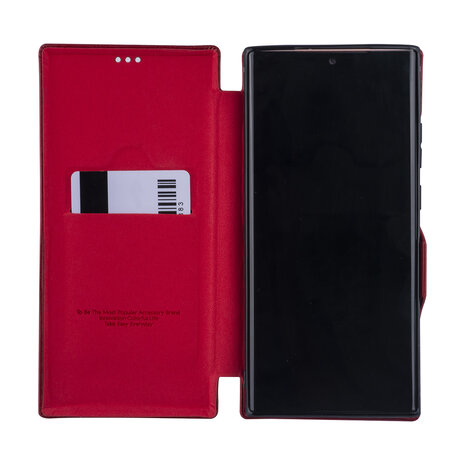 UNIQ Accessory Samsung Galaxy Note 20 Ultra Rot Book-Case hul - Kartenhalter UNIQ Accessory Samsung Galaxy Note 20 Ultra Rot Book-Case hul - Kartenhalter