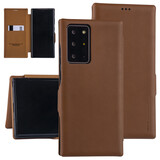 UNIQ Accessory UNIQ Accessory Samsung Galaxy Note 20 Ultra Book Case hoesje - Licht Bruin