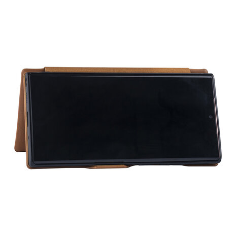 UNIQ Accessory UNIQ Accessory Samsung Galaxy Note 20 Ultra Book Case hoesje - Licht Bruin UNIQ Accessory UNIQ Accessory Samsung Galaxy Note 20 Ultra Book Case hoesje - Licht Bruin