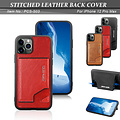 Pierre Cardin Pierre Cardin iPhone 12 Pro Max Back cover case - Red